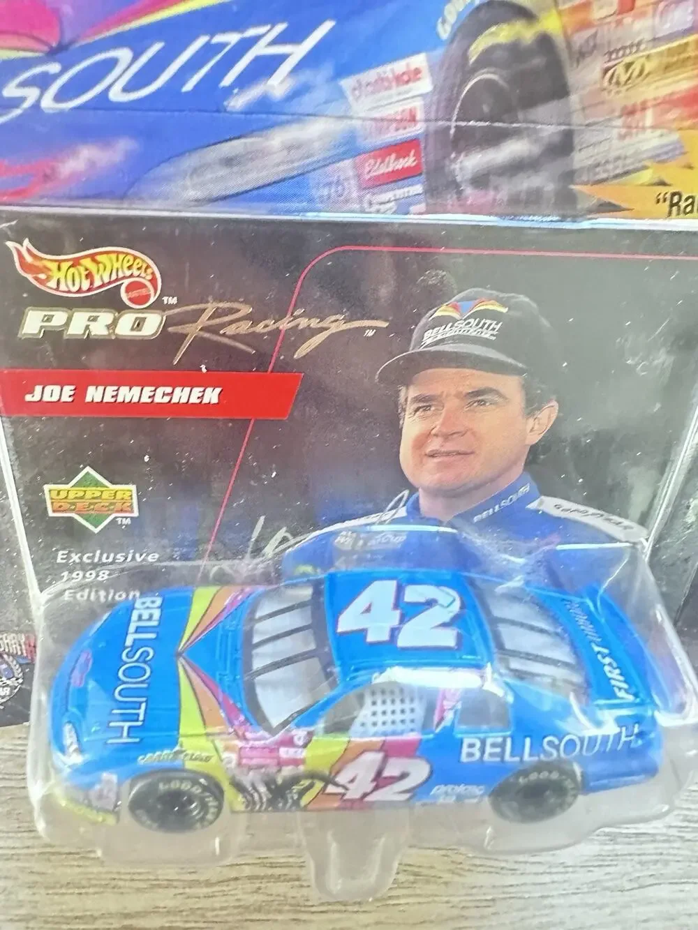 Joe Nemechek #42 Bellsouth 1998 Chevrolet Monte Carlo 1st Edition Hot Wheels H96